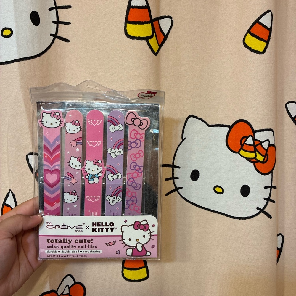 Hello Kitty x The Crème Shop Pink Nail Files